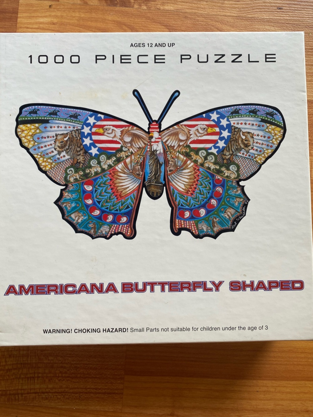 Butterfly Puzzle - 1000 Piece Americana Design
